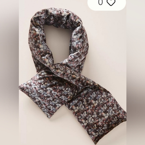 Anthropologie Garnet Puffer Scark OS - Picture 3 of 8